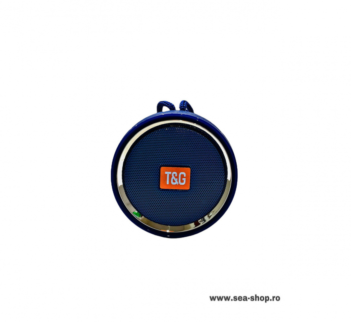 Mini Boxa Portabila Wireless cu Bluetooth, model TG 536, culoare albastru [3]