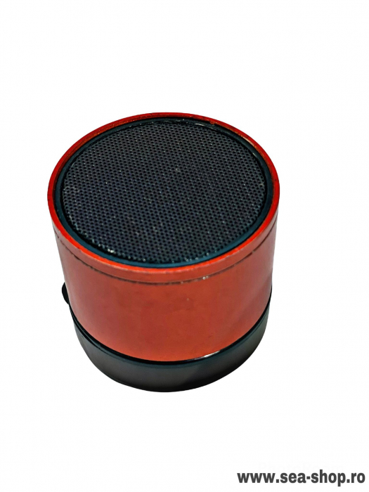 Mini boxa Portabila cu Bluetooth, Rosu [2]