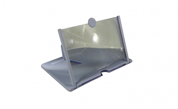 Suport pentru telefon cu amplificator 3d si lupa, pliabil [2]