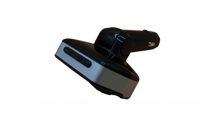 Modulator auto bluetooth, cu casca si 2 port USB, FM/MP3, handsfree [3]