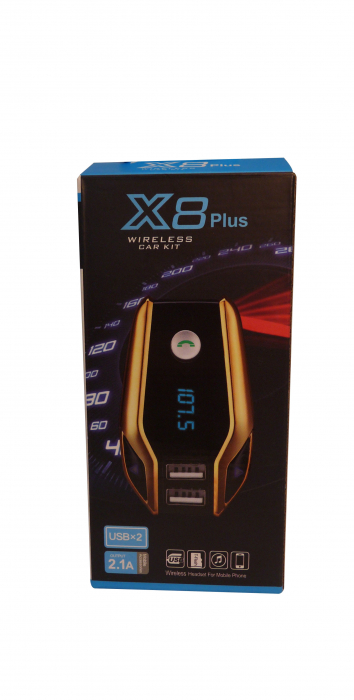 Modulator Auto cu afișaj LCD și Bluetooth, X8 Wireless [3]
