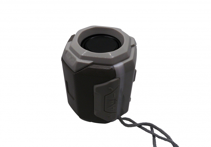 Boxa Portabila Wireless cu Bluetooth si snur, culoare gri [2]