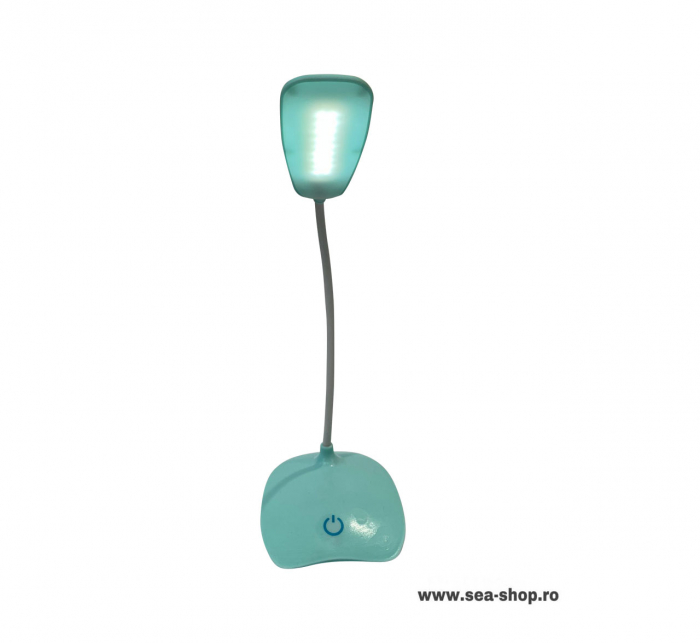 Veioza cu lumina LED, touch, picior flexibil si 3 trepte de lumina [2]