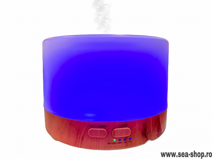 Umidificator si Difuzor AromaTerapie Ultrasonic cu LED colorat [2]