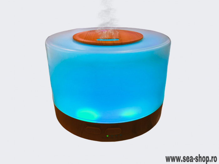 Umidificator si Difuzor AromaTerapie Ultrasonic cu LED colorat [3]