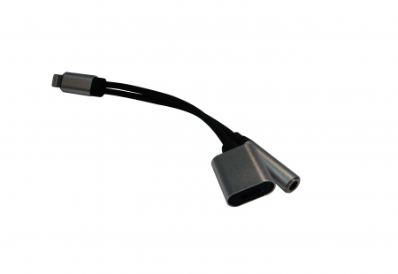 Toate Produsele - Adaptor 2 în 1 iPhone cu Lightning și jack 3,5mm