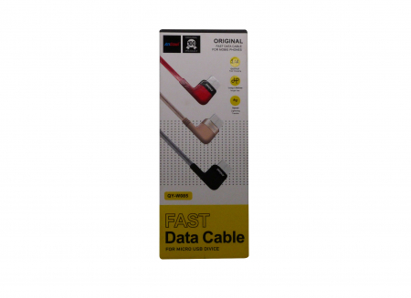 Toate Produsele - Cablu incarcare rapida cu USB si microUSB, culoare rosu