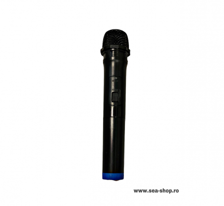 Boxa Portabila 12 inch, 15 W, cu microfon wireless si telecomanda [2]