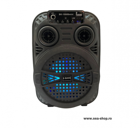 Boxa Portabila Bluetooth, cu Maner si Microfon, AudioBop BK 1090B mini [2]