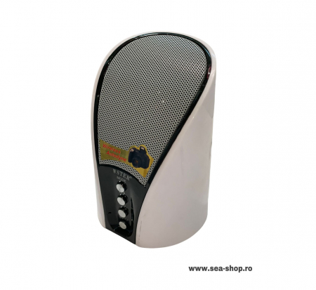 Boxa Portabila cu bluetooth si snur, alb,  WS 133 [1]