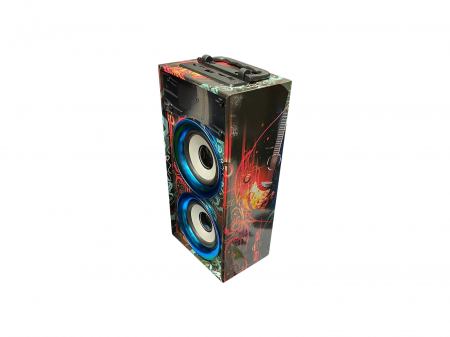 Toate Produsele - Boxa Bluetooth Portabila Multicolor cu maner