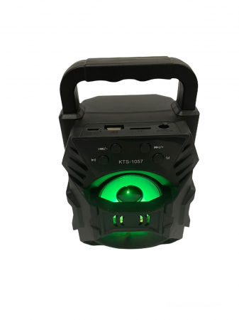 Boxa Portabila wireless cu joc de lumini, maner si Bluetooth [3]
