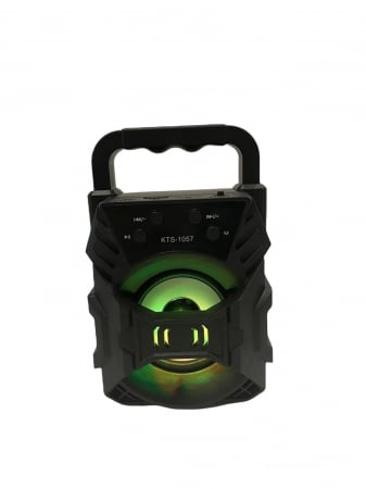 Toate Produsele - Boxa Portabila wireless cu joc de lumini, maner si Bluetooth