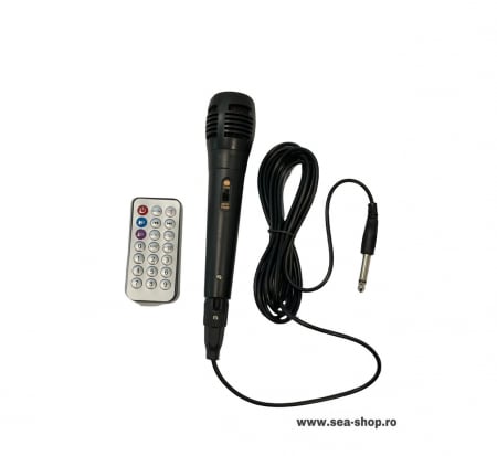 Boxa Portabila tip Troller cu microfon, telecomanda si maner, model BT ZQS-6111 [1]
