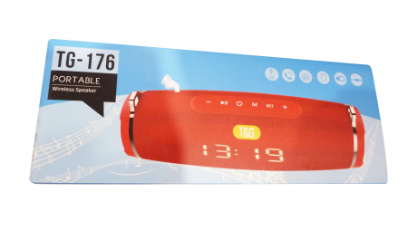 Boxă Portabilă T&G 176 cu Bluetooth și Wireless [1]