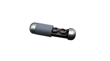 Toate Produsele - Căști Wireless Elegance cu bluetooth și casetă de încărcare