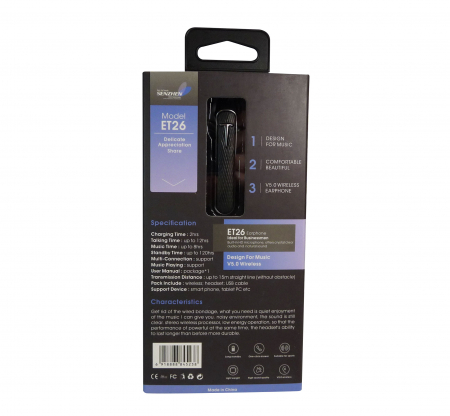 Cască Wireless SENZHEN cu Bluetooth [3]