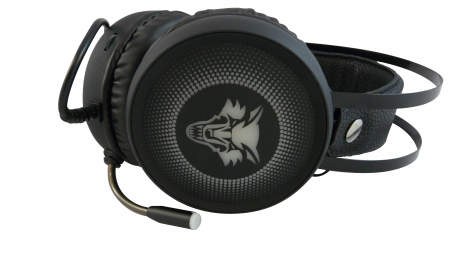 Casti Wolf gaming cu microfon si jack [1]