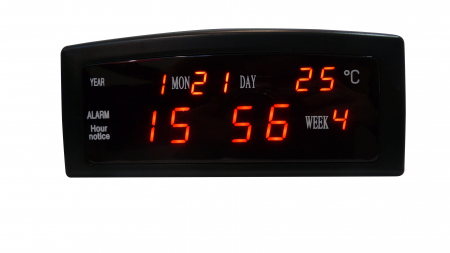 Ceas Digital cu Termometru, Calendar și Radio [3]