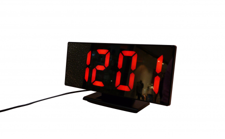 Ceasuri Digitale si Radio - Ceas digital oglinda cu afisaj led rosu