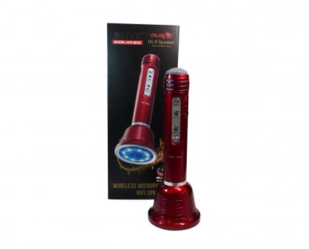 Toate Produsele - Microfon Karaoke cu boxă și LED
