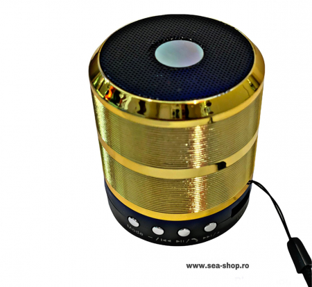 Toate Produsele - Mini boxa portabila cu Bluetooth si HandsFree, galben