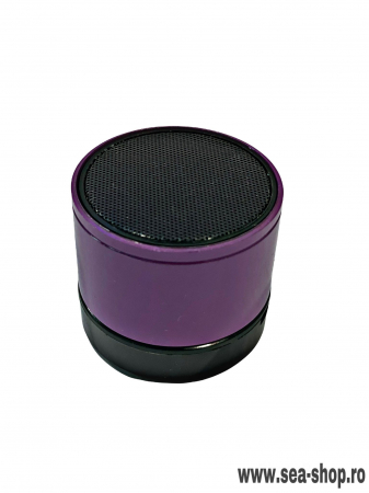 Mini boxa Portabila cu Bluetooth, Mov [1]