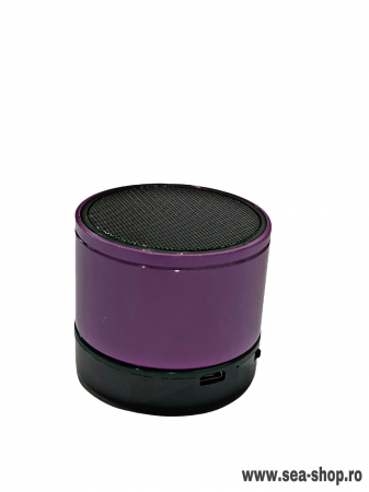 Mini boxa Portabila cu Bluetooth, Mov [2]