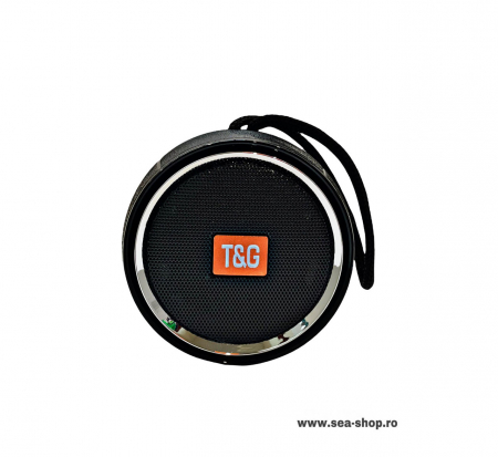 Mini Boxa Portabila Wireless cu Bluetooth, model TG 536, culoare negru [1]