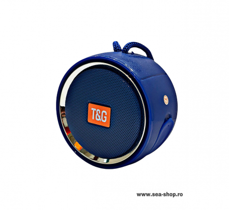 Toate Produsele - Mini Boxa Portabila Wireless cu Bluetooth, model TG 536, culoare albastru