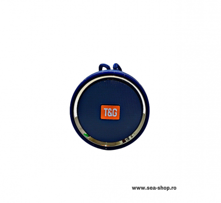 Mini Boxa Portabila Wireless cu Bluetooth, model TG 536, culoare albastru [2]