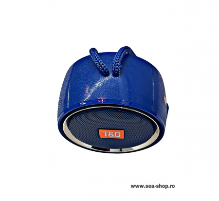 Mini Boxa Portabila Wireless cu Bluetooth, model TG 536, culoare albastru [1]