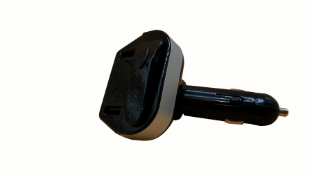 Modulator auto bluetooth, cu casca si 2 port USB, FM/MP3, handsfree [1]