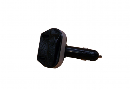 Modulator auto bluetooth, cu casca si 2 port USB, FM/MP3, handsfree [3]