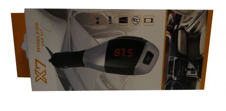 Kit Auto Bluetooth X7 cu funcție de Modulator auto și telecomandă [3]