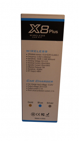 Modulator Auto cu afișaj LCD și Bluetooth, X8 Wireless [4]