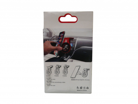 Suport auto ergonomic cu magnet pentru telefon [1]