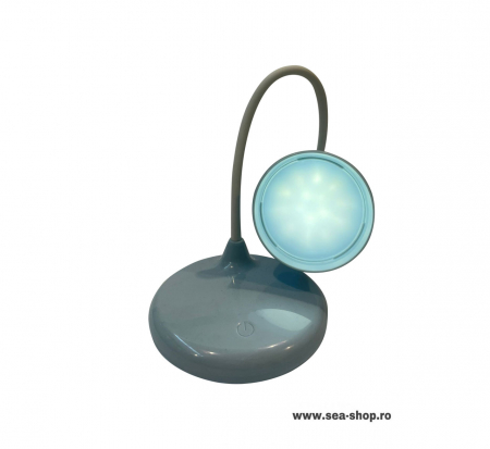 Veioza cu picior flexibil, lumina LED si trepte de lumina [2]
