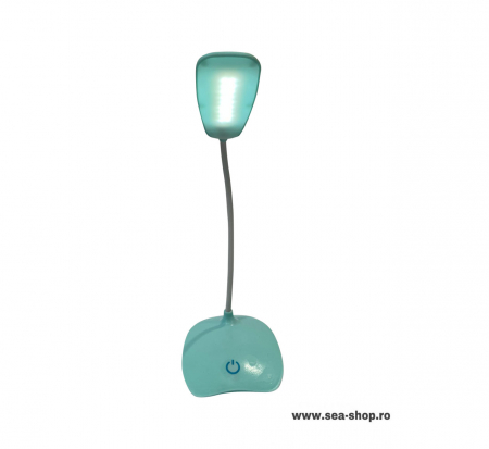 Veioza cu lumina LED, touch, picior flexibil si 3 trepte de lumina [1]