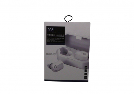 Toate Produsele - Casti Wireless Fashion 205 cu dock, alb