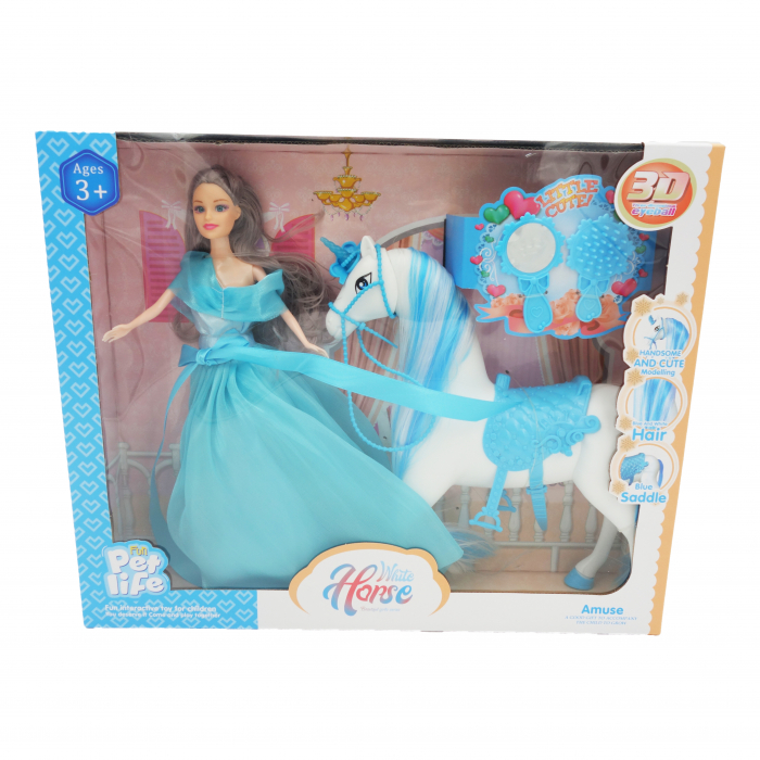 Papusa cu unicorn si accesorii [1]