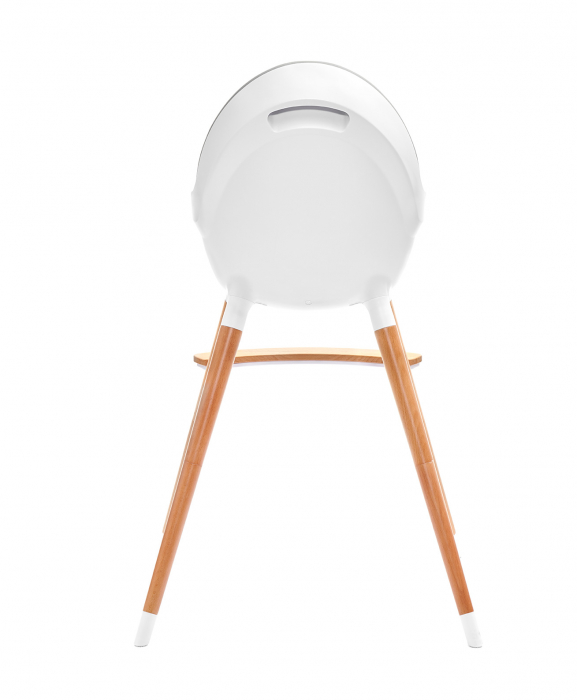 Scaun de masa 2 in 1, lemn, gri [3]