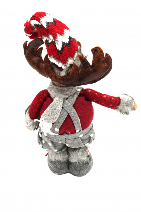 Figurina de Crăciun, ren, băiat, 40 cm [4]