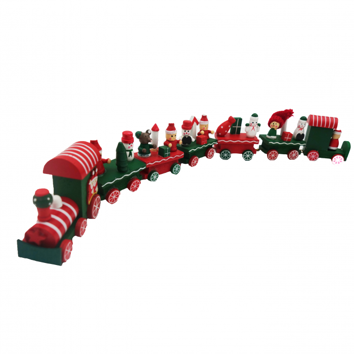 Trenulet decorativ colorat, 40 cm [2]
