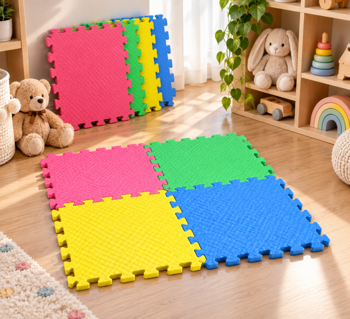 Puzzle Burete pentru Copii, 4 Piese, 60 × 60 cm [3]