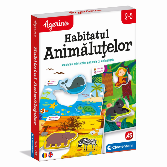 Joc educativ Habitatul Animalelor, Agerino, 3-6 ani [5]