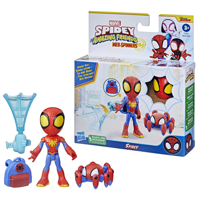 Spidey si prietenii sai uimitori, Spidey si Tracy, accesorii, 10 cm [6]