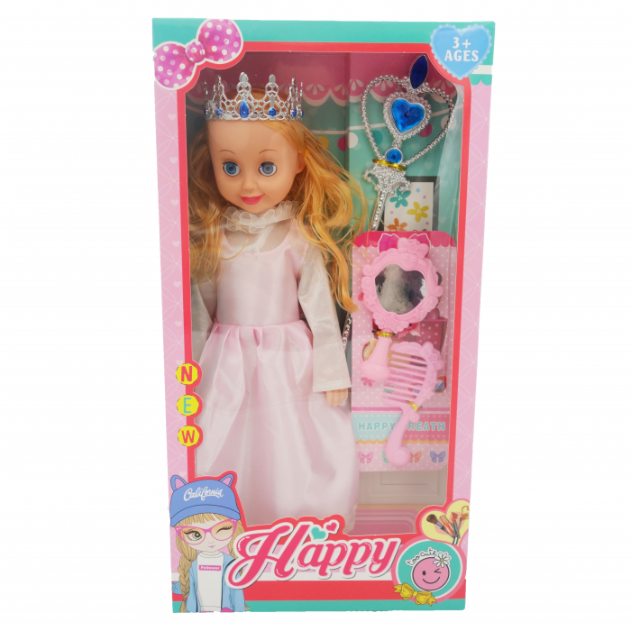 Papusa printesa cu accesorii de frumusete, 35 cm [1]