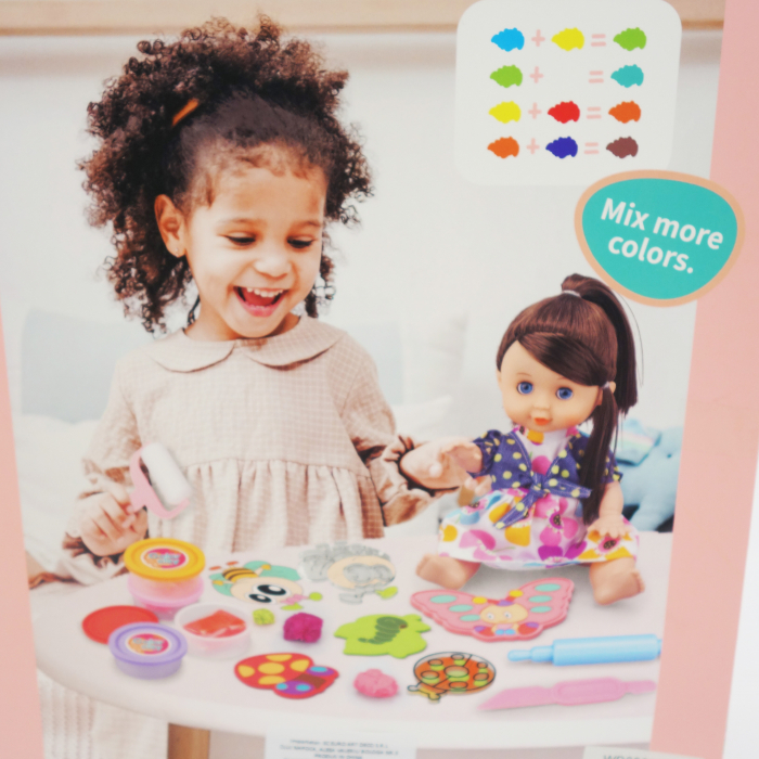 Set papusa cu plastilina, 25 cm [4]