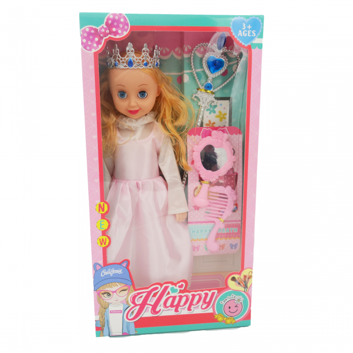 Papusa printesa cu accesorii de frumusete, 35 cm [3]